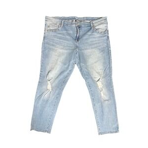 GAP Women Size 18/34R Girlfriend Coupe Girlfriend Denim Blue Jeans Casual‎